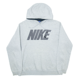 NIKE Mens Grey Hoodie L