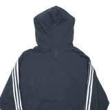ADIDAS Womens Black Hoodie UK 4