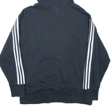 ADIDAS Womens Black Hoodie UK 4