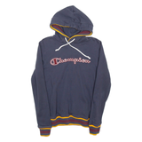 CHAMPION Mens Blue Hoodie S