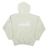 ADIDAS Womens Green Hoodie UK 8
