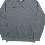 ADIDAS Mens Grey Hoodie M