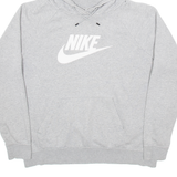 NIKE Mens Grey Hoodie L