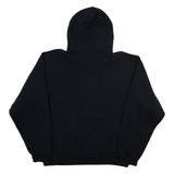 JERZEES Avila Baseball Mens Black Hoodie USA M