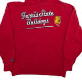 JANSPORT Ferris State Bulldogs Mens Red Hoodie USA L