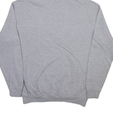 JUST HOODS Trinity Basketball Mens Grey Hoodie USA L