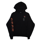 CHAMPION Suport Your Local Mens Black Hoodie S