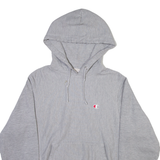 CHAMPION Mens Grey Hoodie S