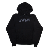 CHAMPION Mens Black Hoodie M