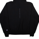CHAMPION Mens Black Hoodie M