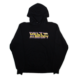 CHAMPION Delt Beta Zeta Bid Day Mens Black Hoodie M
