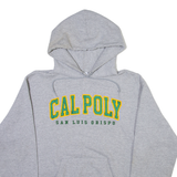 CHAMPION Calpoly San Luis Obispo Mens Grey Hoodie USA M