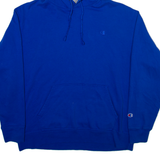 CHAMPION Mens Blue Hoodie XL