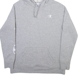 CHAMPION Mens Grey Hoodie S