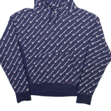 CHAMPION Mens Blue Hoodie S