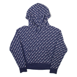 CHAMPION Mens Blue Hoodie S