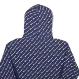 CHAMPION Mens Blue Hoodie S