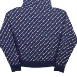 CHAMPION Mens Blue Hoodie S