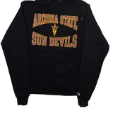 CHAMPION Arizona State Sun Devils Mens Black Hoodie USA XS