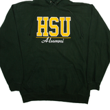 CI SPORT HSU Alumni Mens Green Hoodie USA M