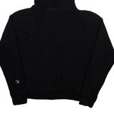CHAMPION Womens Black Hoodie S