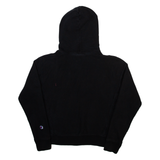 CHAMPION Womens Black Hoodie S