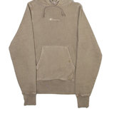 CHAMPION Mens Brown Hoodie XS