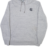 CARHARTT 8-10 Womens Grey Hoodie M