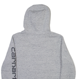 CARHARTT 8-10 Womens Grey Hoodie M
