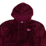 NIKE Womens Maroon Hoodie S