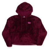 NIKE Womens Maroon Hoodie S