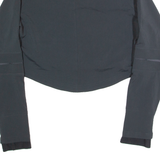 REEBOK Cropped Womens Jacket Black UK 14