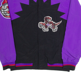 MITCHELL & NESS HARDWOOD CLASSICS NBA Toronto Raptors Mens Bomber Jacket Black USA M