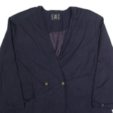 BITTE Womens Blazer Jacket Blue L