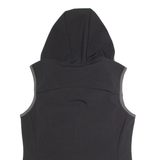 JACK WOLFSKIN Womens Gilet Black Hooded UK 10