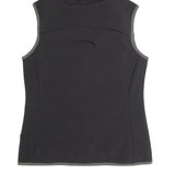 JACK WOLFSKIN Womens Gilet Black Hooded UK 10