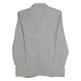 Womens Blazer Jacket Black 90s Houndstooth UK 12