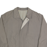 Mens Lined Jacket Grey 90s L