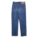 LEVI'S 501 Mens Jeans Blue Regular Straight W24 L28