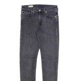 LEVI'S Big E Womens Jeans Green Slim Skinny Stone Wash W29 L32