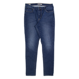 LEVI'S 721 Big E Womens Jeans Blue Slim Skinny W32 L32
