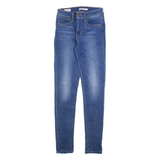 LEVI'S 721 Big E Womens Jeans Blue Slim Skinny W27 L32
