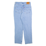 LEVI'S Premium Womens Jeans Blue Slim Straight W29 L29