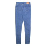 LEVI'S 710 Womens Jeans Blue Slim Skinny W28 L32
