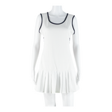 FILA Womens Shift Dress White Sleeveless Short UK 12