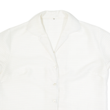 SMIFFYS Womens Shirt White Collared S
