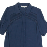 NAF NAF Womens Blouse Blue M