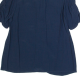 NAF NAF Womens Blouse Blue M