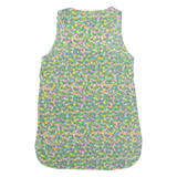 HARTFORD Womens Printed Vest Green Sleeveless Floral S