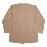 MODISSA Womens Blouse Brown Long Sleeve L